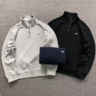 Lacoste quarter zip sweatshirt Black, Grey, Navy clothing Size Lin