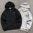 Lacoste zip up hoodie Black Grey clothing Size Min