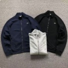 Lacoste zip up hoodie Navy Black Grey clothing Size xLin