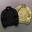 Lacoste zip up jacket Black, Khaki clothing Size Sin