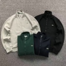 Lacoste zip up sweatshirt Beige, Black, Dark Green, Navy clothing Size Min