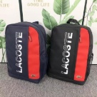 Lacoste backpack Navy Red, Black Red backpack Size 30CM