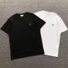 Lacoste basic crew neck T shirt Black White clothing Size Lin