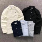 Lacoste button down shirt White Black Navy Light Blue Grey clothing Size Lin