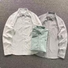 Lacoste button down shirt White Green Gray clothing Size Sin