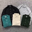Lacoste casual shirt Black, Gray, Green, Beige, Dark Green clothing Size Lin