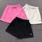 Lacoste casual shorts Pink, White, Black clothing