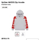 clothing zip hoodie Grey