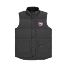 Yupoo Canada Goose puffer black patch vest Canada Goose down jacket puffer black badge vest Black 001