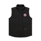 Yupoo Canada Goose puffer black patch vest Canada Goose down jacket puffer black logo vest Black 002