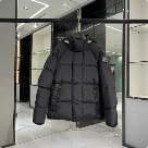 Yupoo Canada Goose puffer black zipper jacket Canada Goose down jacket puffer black hooded Black 003