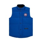 Yupoo Canada Goose puffer blue logo patch vest Canada Goose down jacket puffer blue patch vest Blue