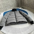Yupoo Canada Goose puffer gray black zipper Canada Goose down jacket puffer gray zipper Grey