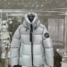 Yupoo Canada Goose puffer gray patch Canada Goose down jacket puffer grey badge patch Grey