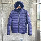 Yupoo Canada Goose puffer purple hooded Canada Goose down jacket puffer blue hooded Navy 004