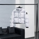 Yupoo Canada Goose puffer white quilted jacket Canada Goose down jacket puffer white patch jacket White 003