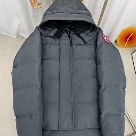 Yupoo Canada Goose Canada Goose down jacket puffer black hooded jacket Grey 012