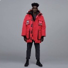 Yupoo Canada Goose capsule black visor Canada Goose down jacket beanie black pompom Red 002