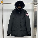Yupoo Canada Goose parka black fur hood Canada Goose down jacket parka black fur hood Black 016