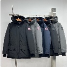Yupoo Canada Goose parka black fur hood Canada Goose down jacket winter black fur hood Black 017