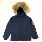 Yupoo Canada Goose parka navy fur hood Canada Goose down jacket parka navy fur hood Navy 011