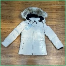 Yupoo Canada Goose parka white fur hood Canada Goose down jacket puffer white fur hood White 005