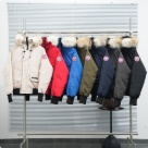 Yupoo Canada Goose puffer black fur hood Canada Goose down jacket puffer black fur hood Black 008