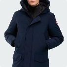 Yupoo Canada Goose beanie black pompom Canada Goose down jacket beanie black pompom Navy 005