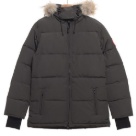 Yupoo Canada Goose puffer black fur hood Canada Goose down jacket puffer black fur hood Black 043