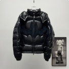 clothing Moncler Batman Hooded Down Jacket Black