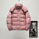 clothing Moncler short padded hooded jacket Beige