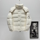 clothing Moncler short padded hooded jacket White