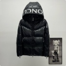 clothing Moncler Huppe down jacket Black