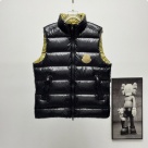 clothing Moncler down vest Black
