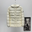 clothing Moncler hooded puffer jacket Beige