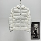 clothing Moncler hooded puffer jacket White