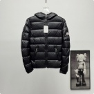 clothing Moncler puffer hooded jacket Black