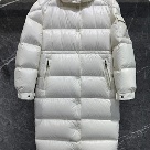 clothing Moncler long puffer coat Black
