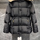 clothing Moncler puffer jacket Black 005