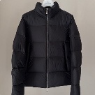 clothing Moncler puffer jacket Black 006