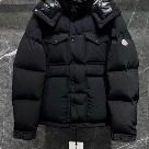 clothing Moncler puffer jacket Black 008