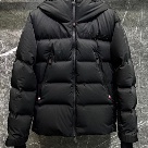 clothing Moncler puffer jacket Black 011