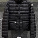 clothing Moncler puffer jacket Black 013