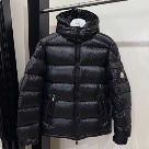 clothing Moncler puffer jacket Black 021