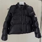 clothing Moncler puffer jacket Black 022