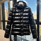 clothing Moncler puffer jacket Black 025