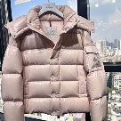 clothing Moncler puffer jacket Black 028