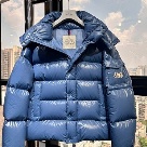 clothing Moncler puffer jacket Blue 003