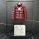 clothing Moncler puffer jacket Burgundy