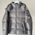 clothing Moncler puffer jacket Grey 001